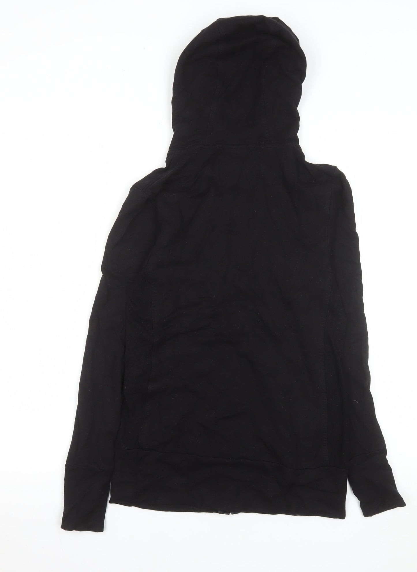 Ellesse Womens Black Size 8 Hoodie Zip Jacket Casual Sportswear