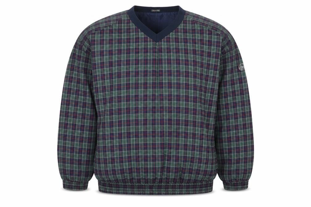 Walrus Men's Multicoloured Check Pullover Sweatshirt XL