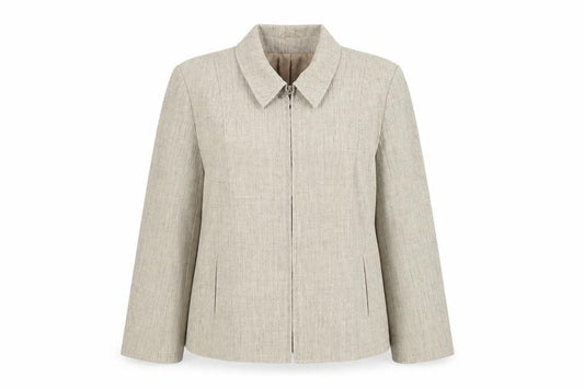 Wallis Womens Beige Linen Blend Tailored Suit Jacket Size 14