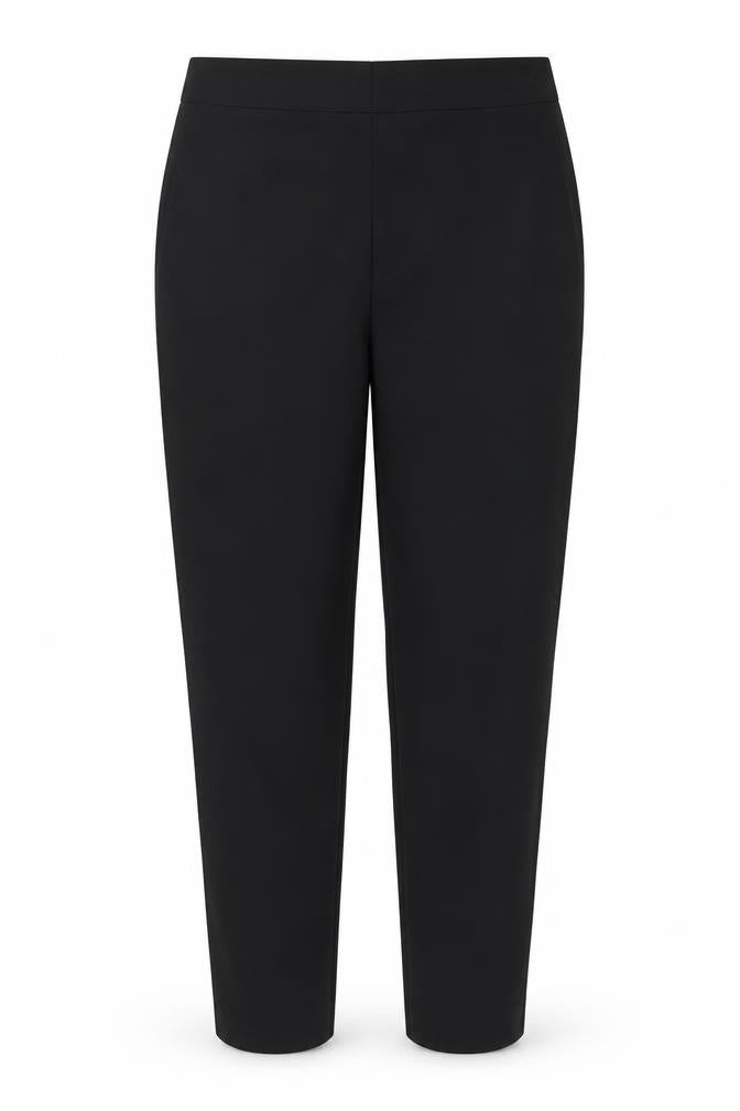 H&M Womens Black Slim Fit Stretch Trousers Size 14