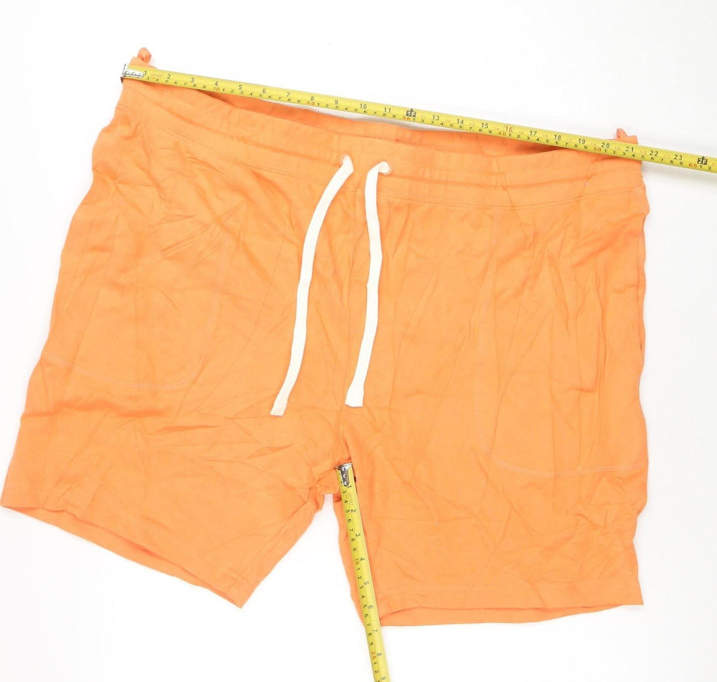 Marks and Spencer Men's Orange 3XL Jersey Sweat Shorts