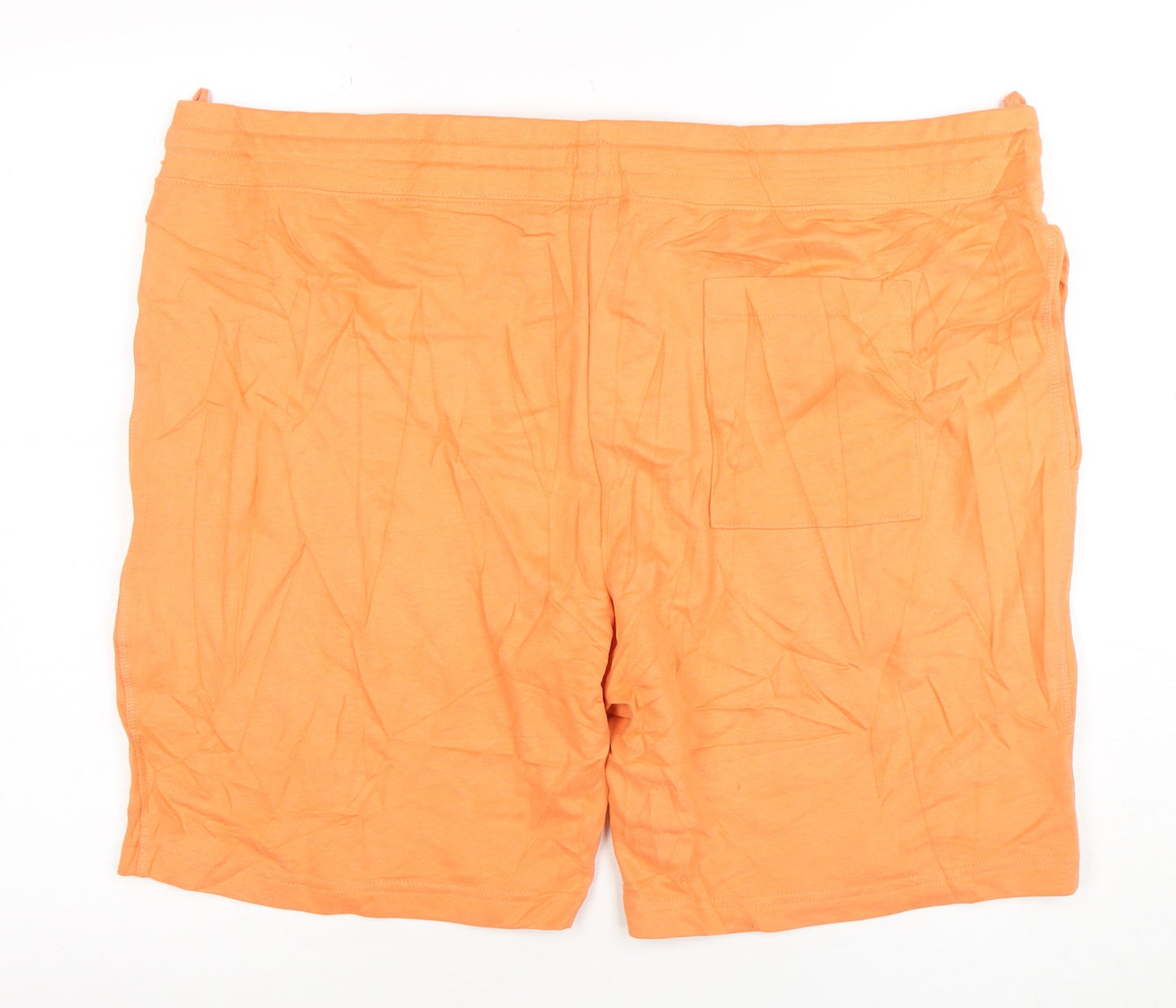 Marks and Spencer Men's Orange 3XL Jersey Sweat Shorts