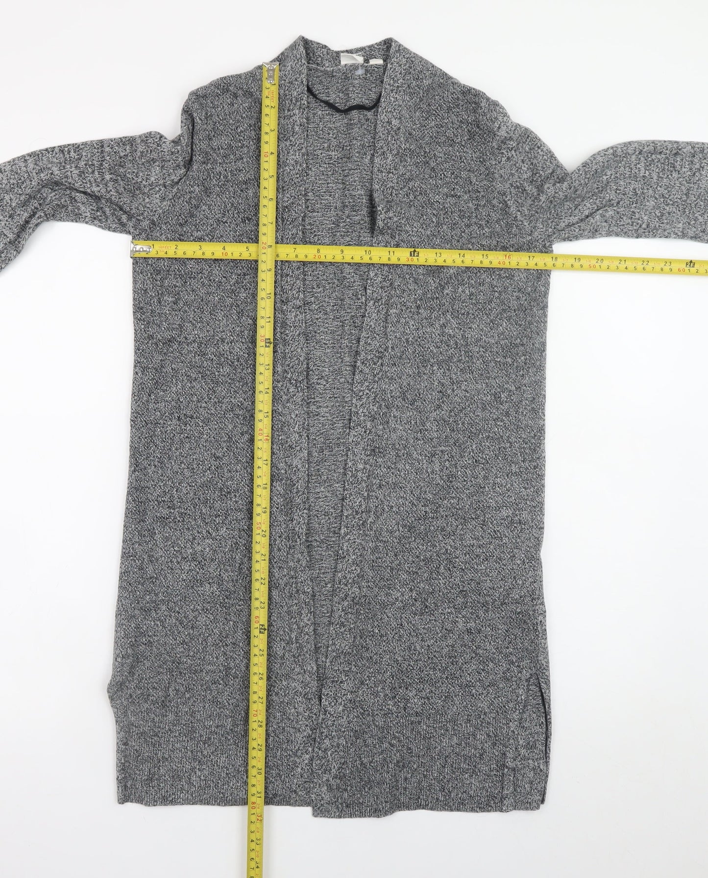 GAP Women’s Grey Cotton Open Knit Long Sleeve Cardigan XS