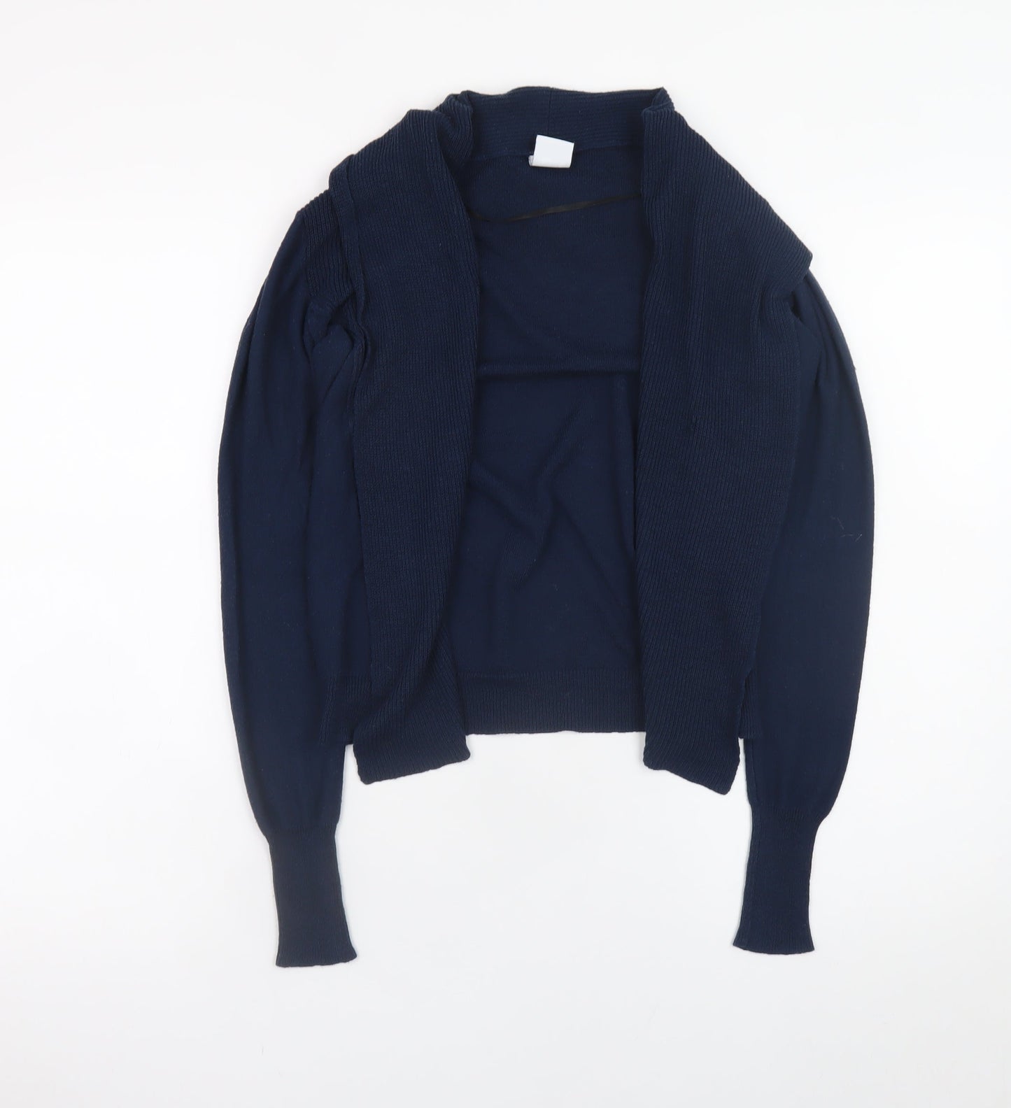 Vero Moda Women's Blue Knit Long Sleeve Open Cardigan XS