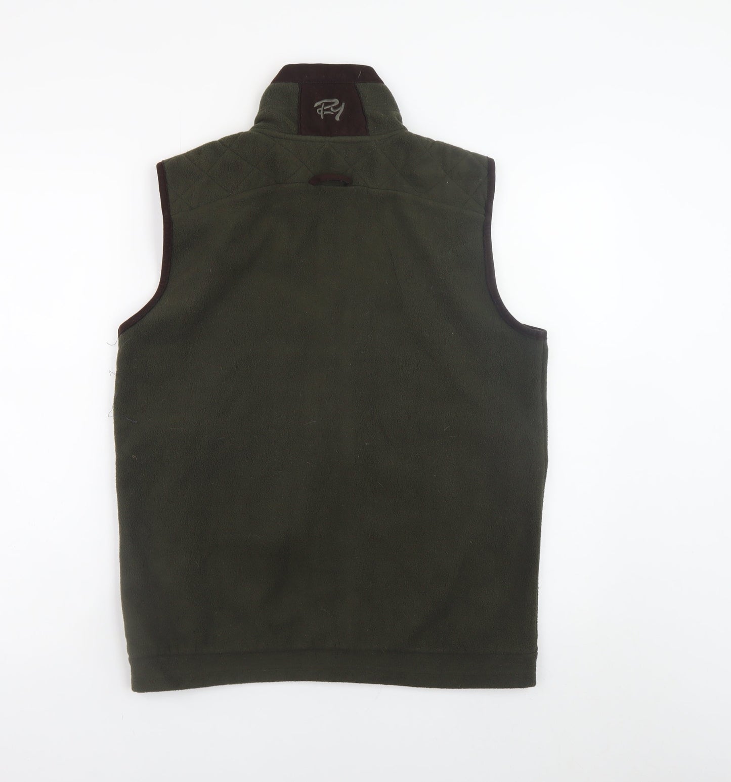 Rydale Mens Green Fleece Bodywarmer XS Outdoor Waistcoat
