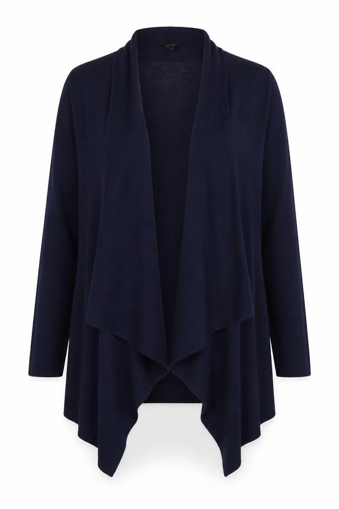Phase Eight Women's Blue Long Sleeve Open Cardigan Size 12