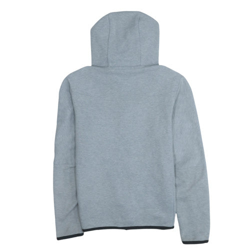 Nike Men's Grey Full Zip Hoodie Size S Lightweight Sportswear