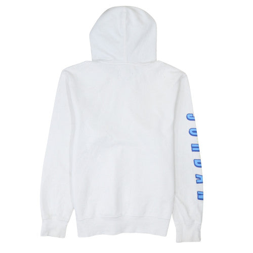 Jordan Mens White Pullover Hoodie L Sports Graphic Fleece