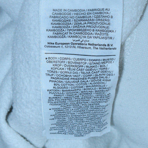 Jordan Mens White Pullover Hoodie L Sports Graphic Fleece
