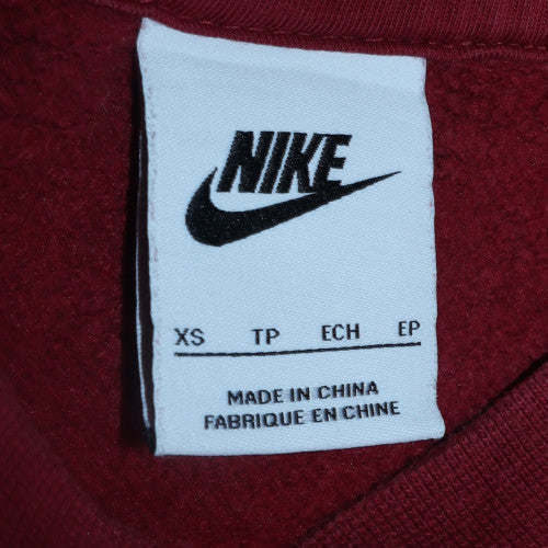 Nike Men's Red Crew Neck Pullover Sweatshirt XS