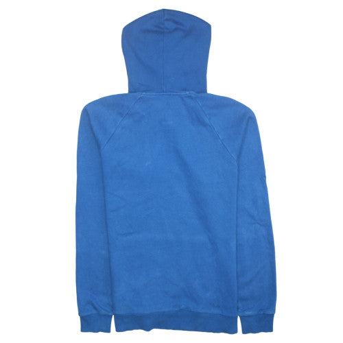 Under Armour Mens Blue Pullover Hoodie L Logo Fleece Sportswear