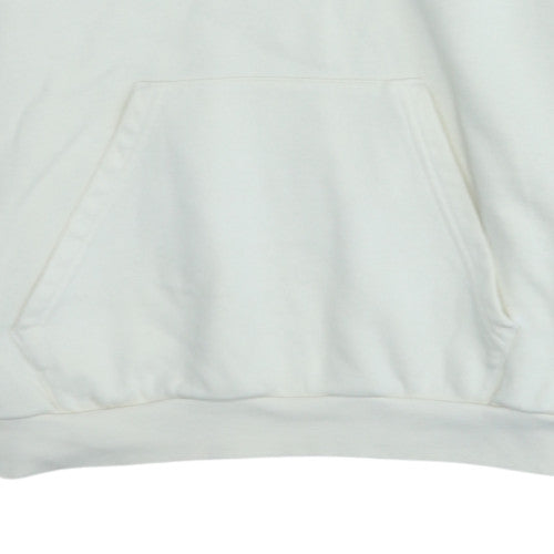Adidas Women White Pullover Hoodie Size 18 Cotton Fleece