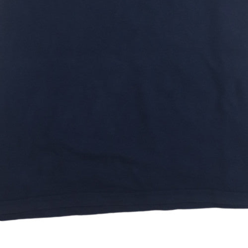 New Era Men's Navy Seattle Seahawks Graphic Crew Neck T-Shirt Size L