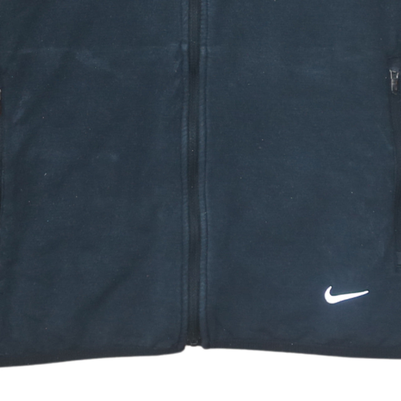 Nike Women Black Dri-FIT Full Zip Hoodie Jacket M Running