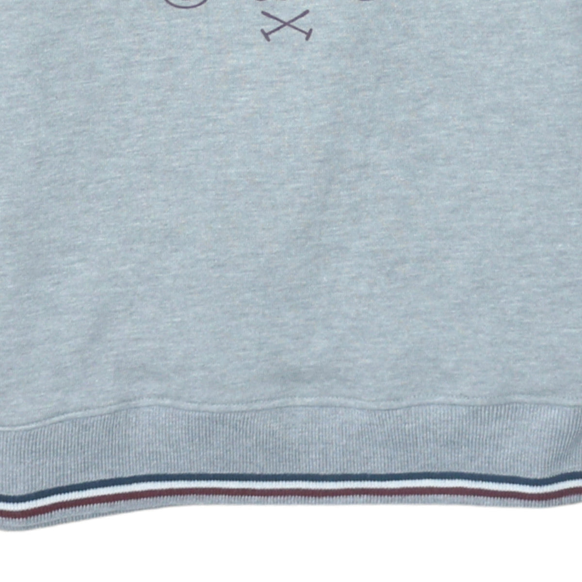 Santa Monica Polo Club Boys Grey 13 Years 1/4 Zip Sweatshirt