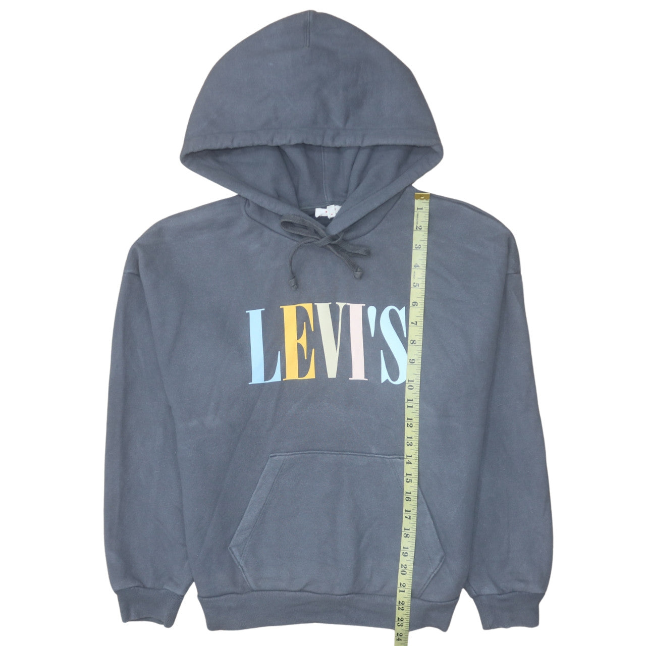 Levi's Women's Black Pullover Hoodie Small Graphic Print Logo