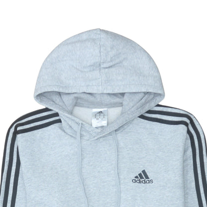 Additional view of Adidas Men's Grey Pullover Hoodie Medium Regular Fit Sportswear
