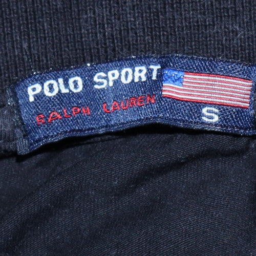Ralph Lauren Polo Sport Men's Black Slim Fit Cotton Polo Shirt S