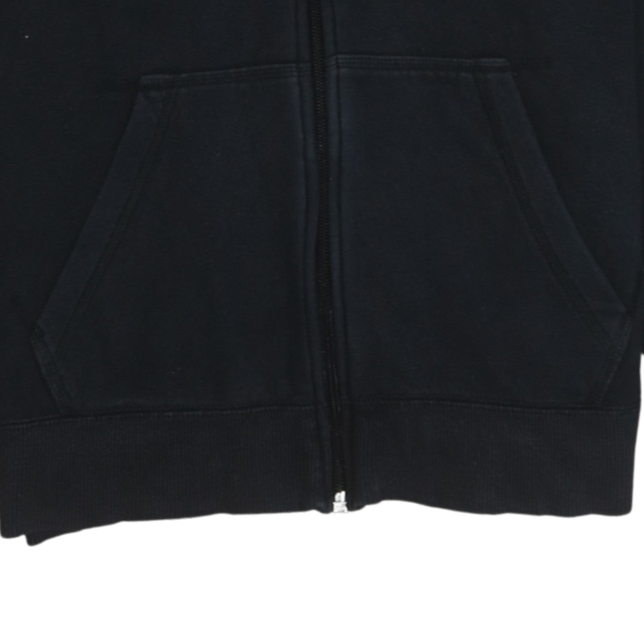 Nike Teens Black Full Zip Hoodie XL Fleece Sweatshirt