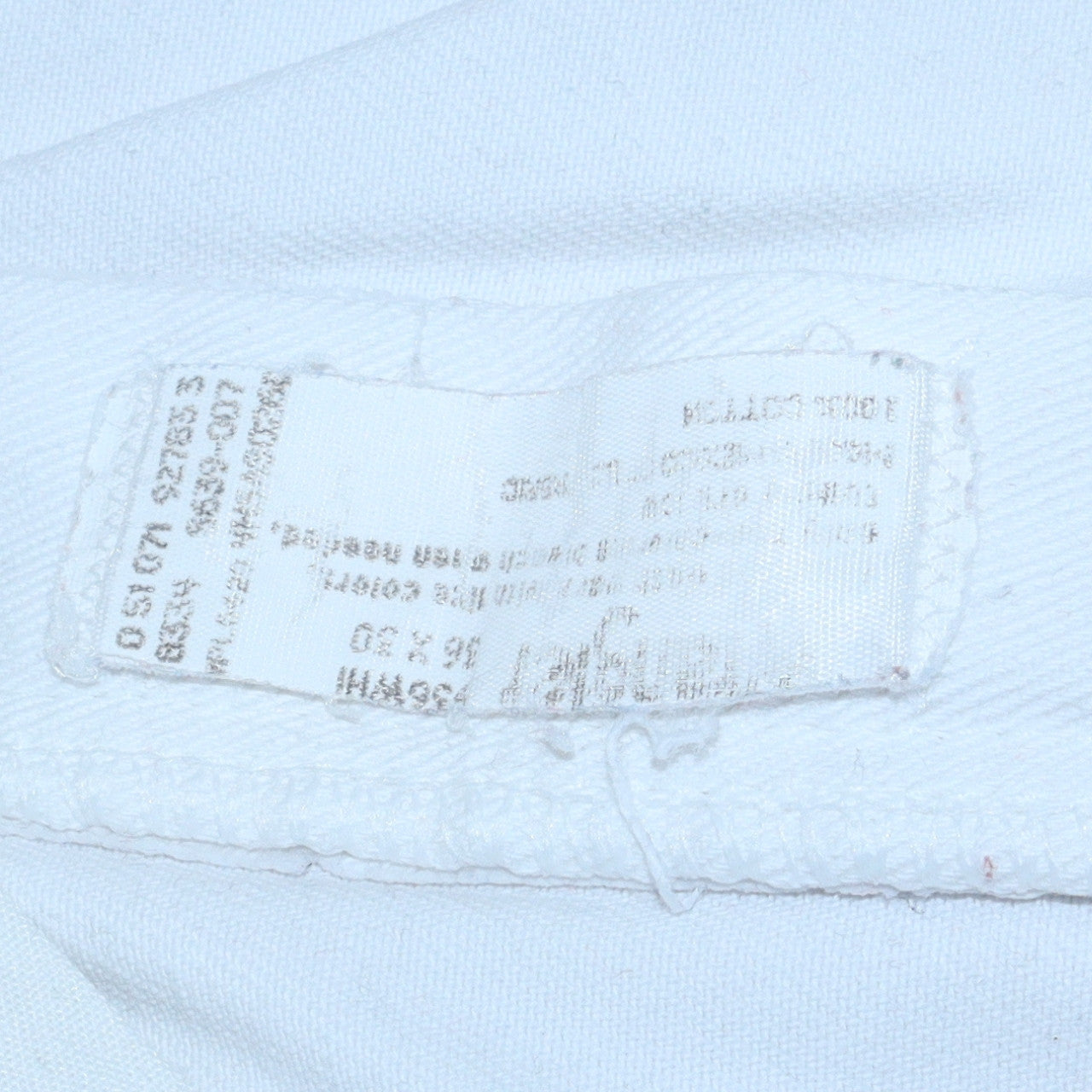 Wrangler Men's White Straight Leg Denim Jeans Size Regular