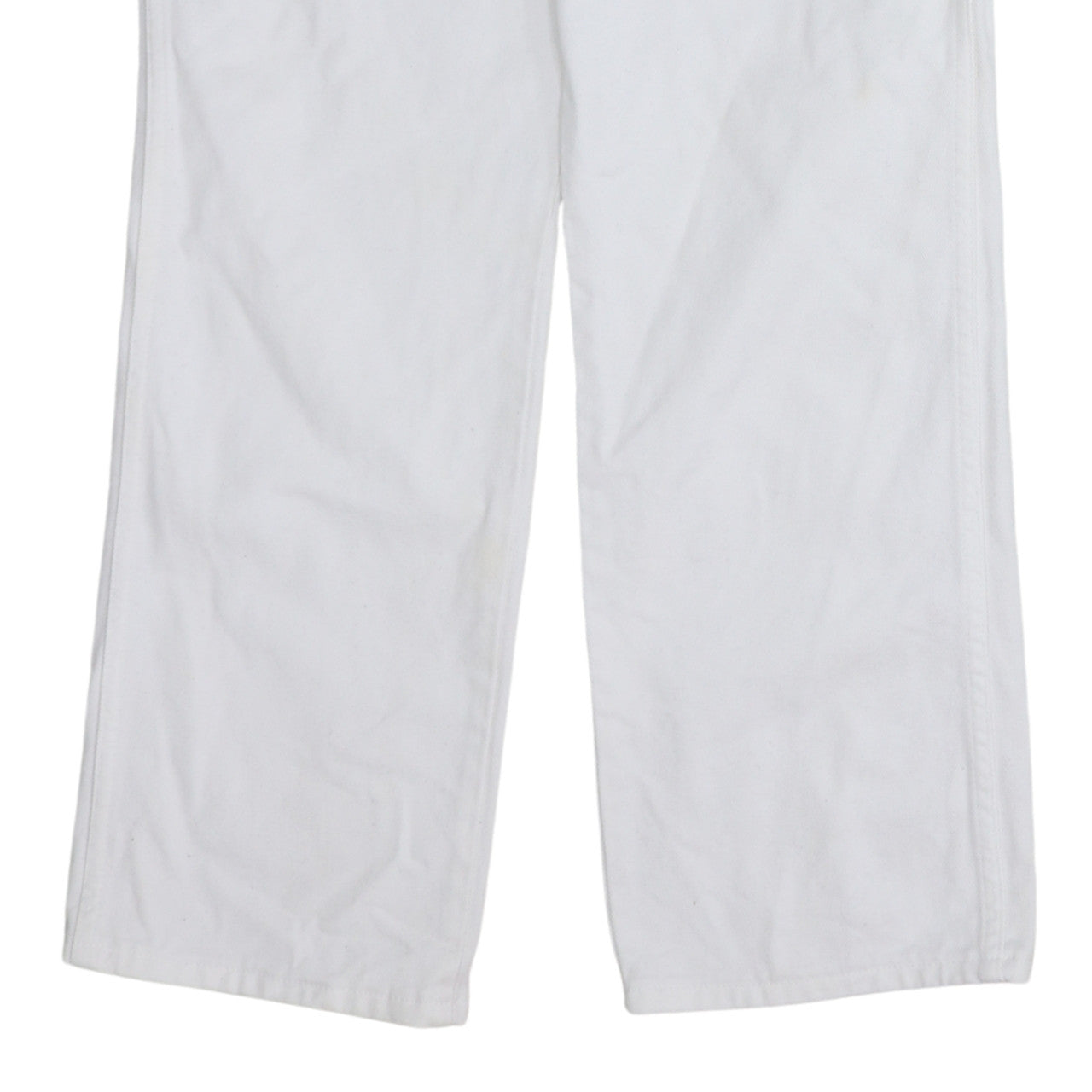 Wrangler Men's White Straight Leg Denim Jeans Size Regular