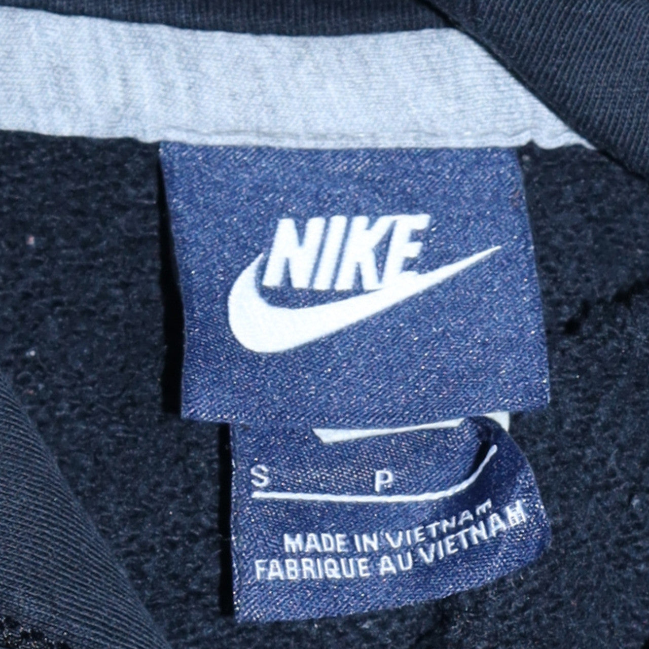 Nike Men's Black Pullover Hoodie Size S Regular Fit Fleece