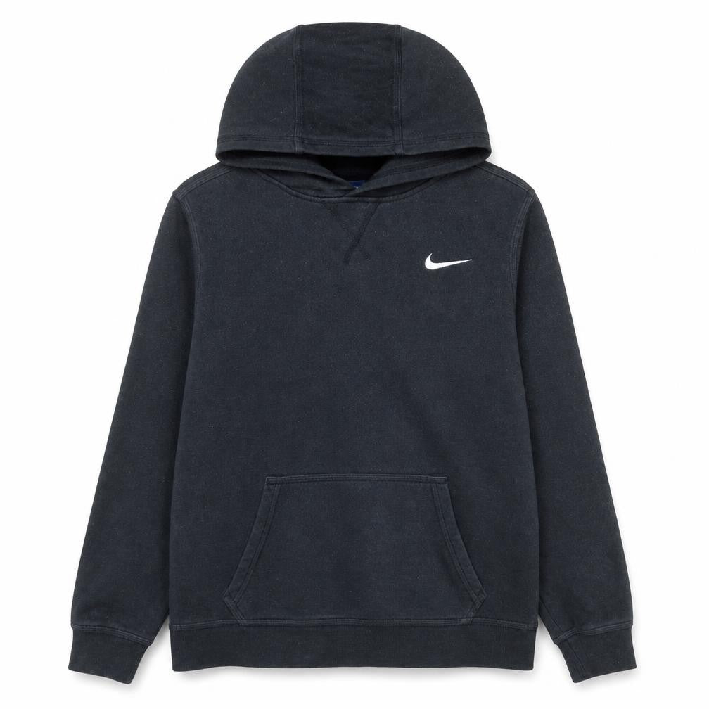 Nike Boys Black Pullover Hoodie XL 13-15 Years Fleece Lined Sportswear