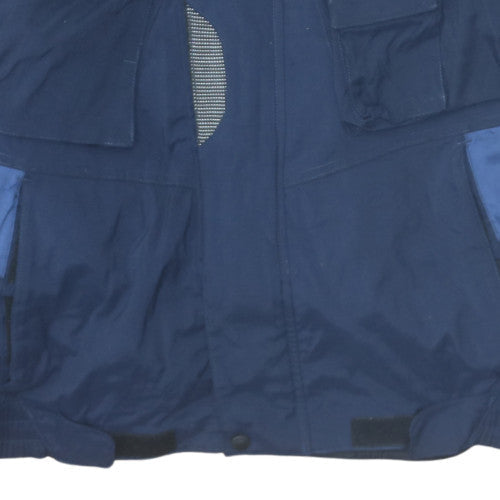 Bering Men's Blue M Motorcycle Jacket Waterproof Windproof Outdoor