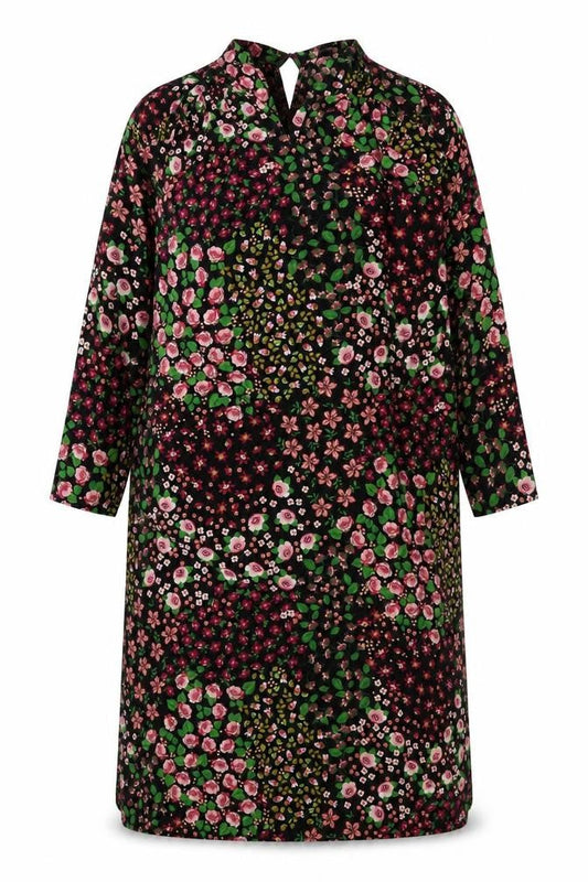 Topshop Women’s Multicoloured Floral Shift Dress Size 16