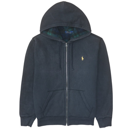 Polo Ralph Lauren Men's Black Full Zip Hoodie M Regular Fit