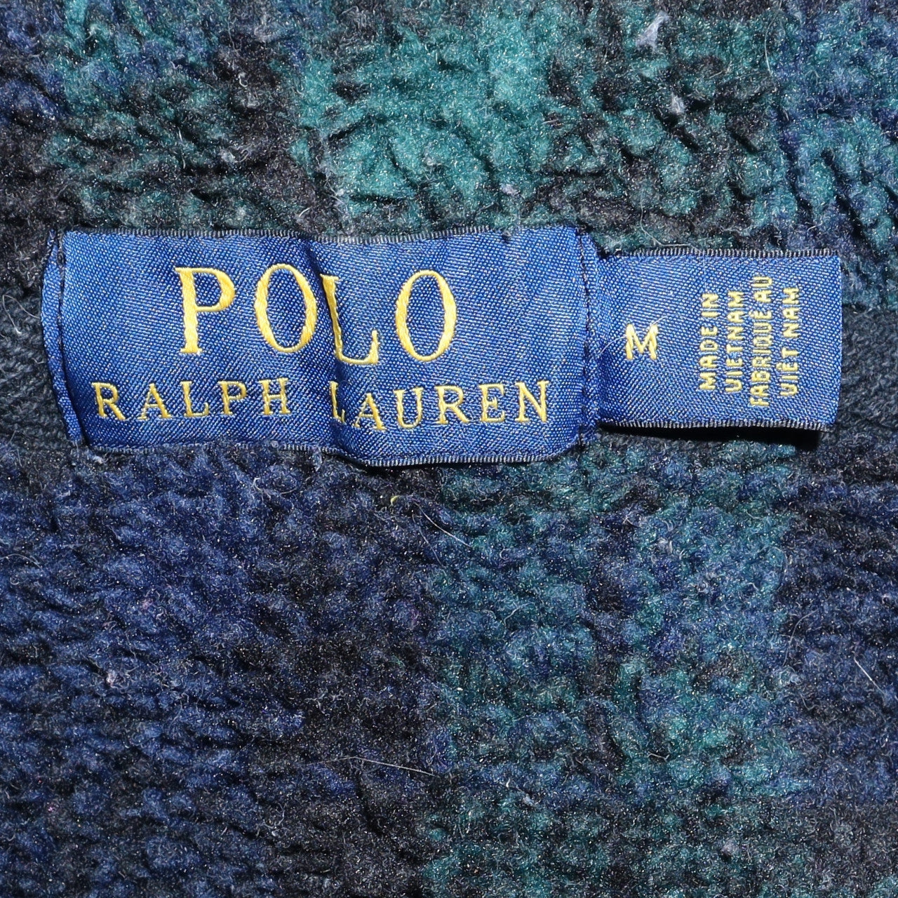 Polo Ralph Lauren Men's Black Full Zip Hoodie M Regular Fit