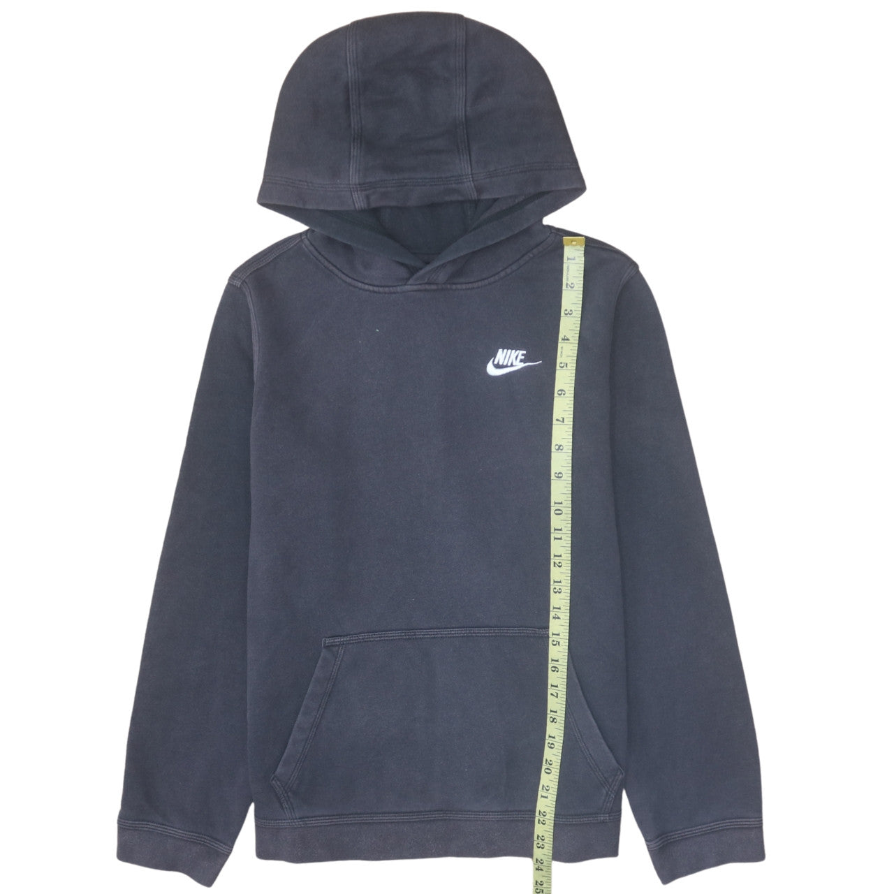 Nike Boys Black XL Pullover Fleece Hoodie Sweatshirt with Logo