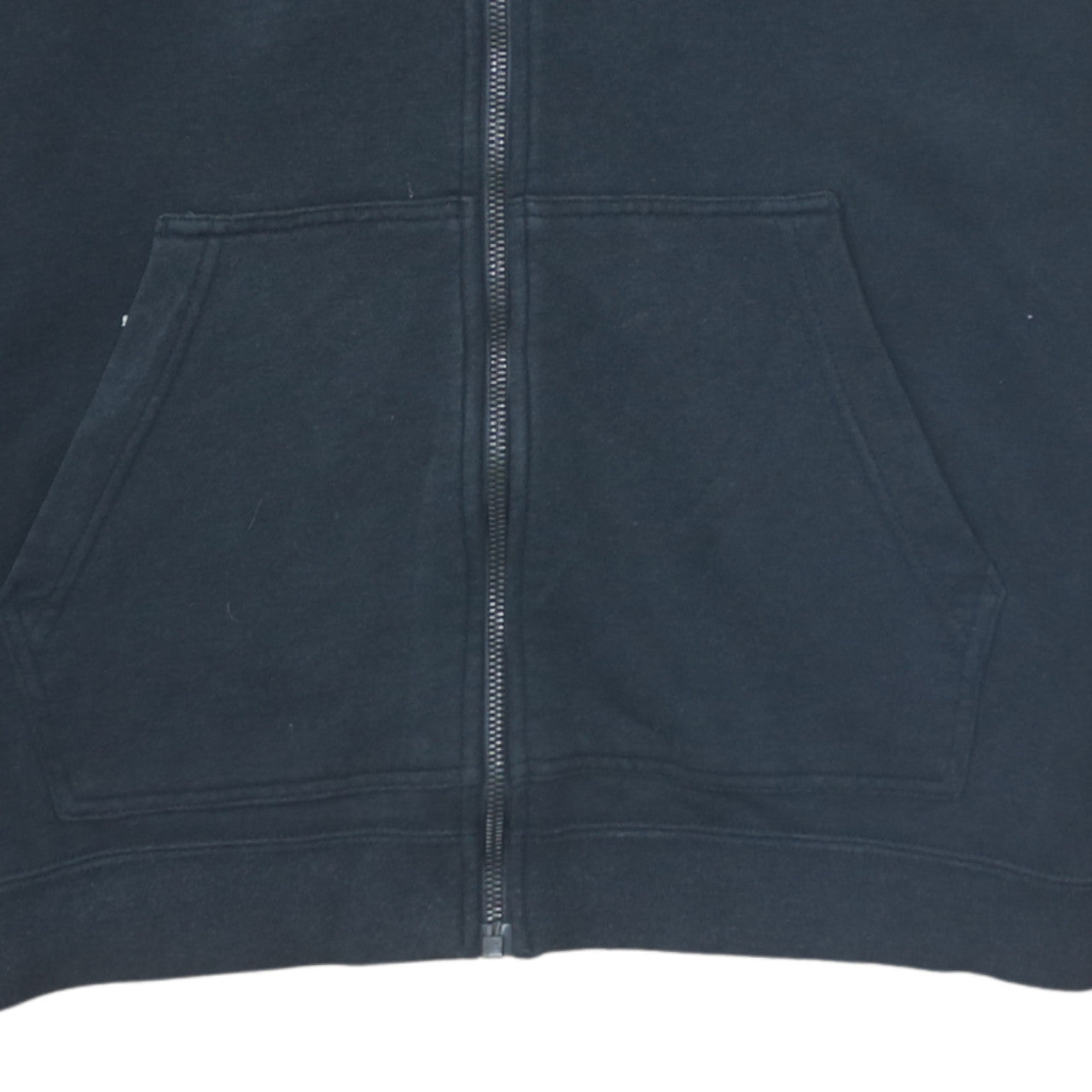 Nike Men's Black Full Zip Hoodie L Regular Fit Sportswear
