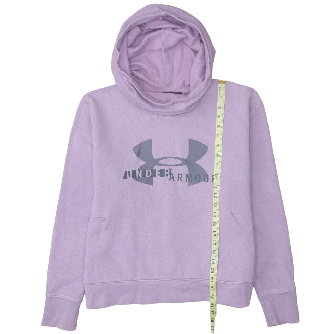 Under Armour Womens Purple XXL 12 Loose Fit Logo Pullover Hoodie