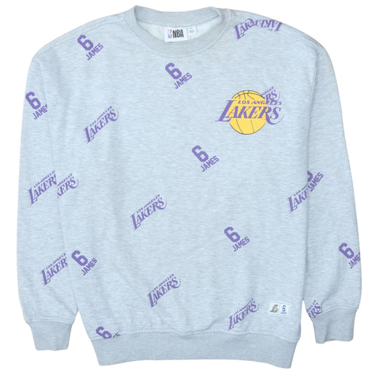 Primark NBA Los Angeles Lakers Grey XL Men's Sweatshirt