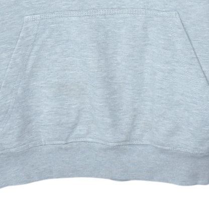 Nike Mens Grey Pullover Hoodie M Long Cotton Blend Classic Fit