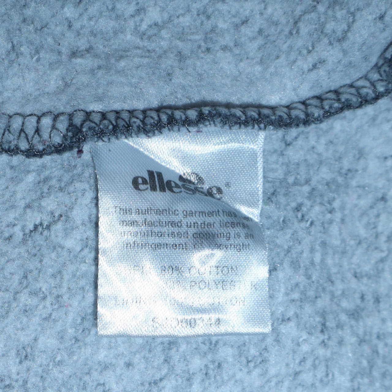 Ellesse Women Grey Button Hoodie Size 16 Cotton Blend Sportswear
