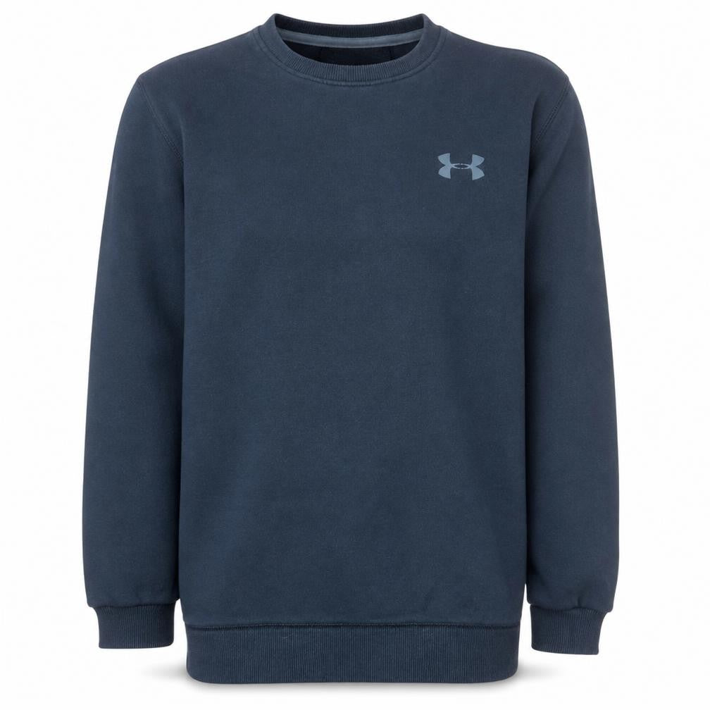 Under Armour Men’s Blue ColdGear Fitted Crew Sweatshirt Medium