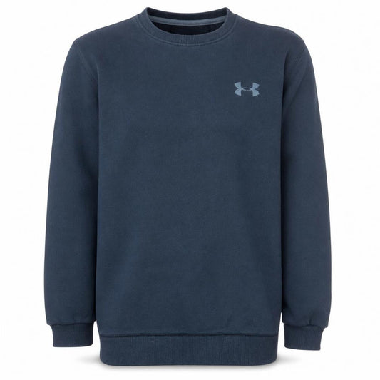 Under Armour Men’s Blue ColdGear Fitted Crew Sweatshirt Medium