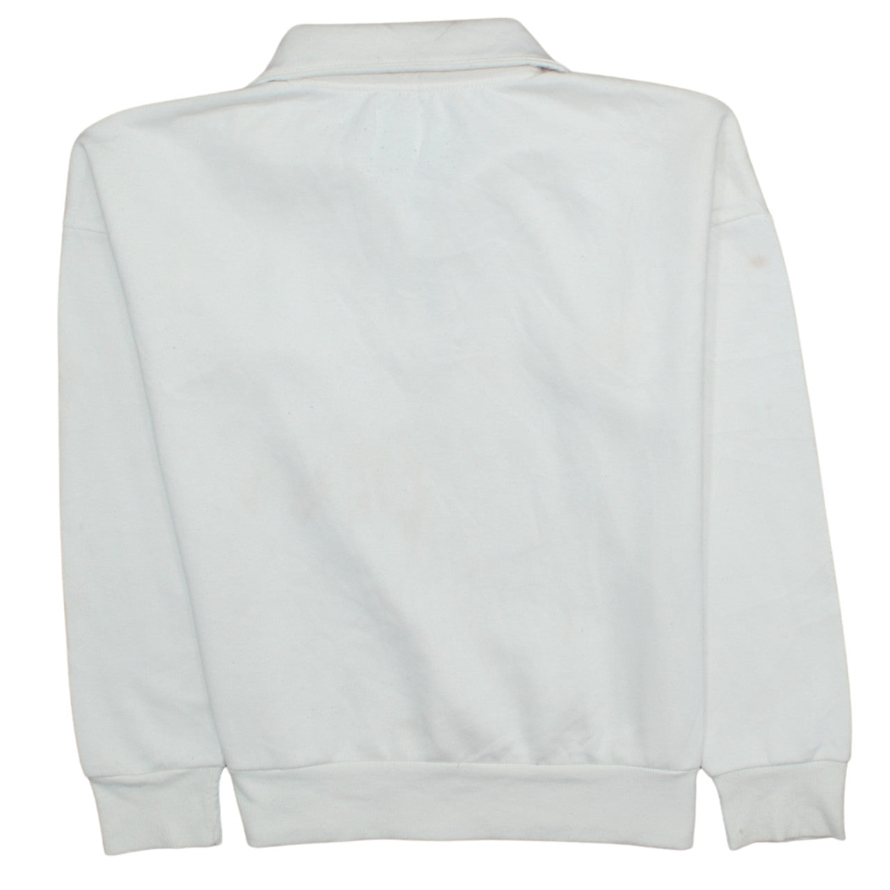 Disney Womens White XS 1/4 Zip Sweatshirt Mickey Mouse 1928 Team Champions