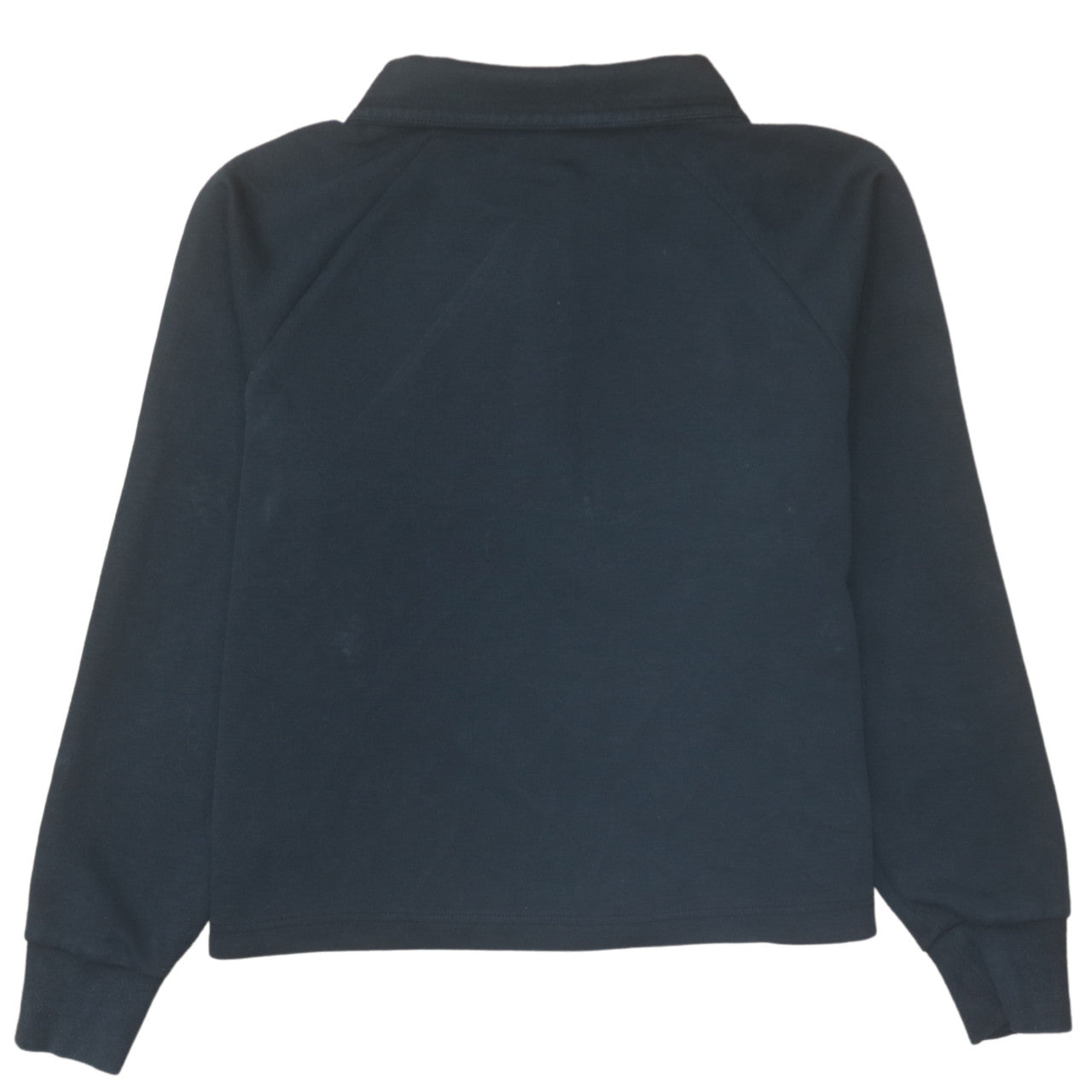 Nike Men Black Collared 1/2 Zip Fleece Sweatshirt Size M