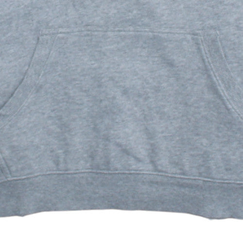 Russell Athletic Boys Grey Pullover Hoodie 15-16 Years Fleece Logo Sweatshirt