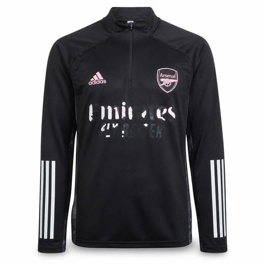 Adidas Arsenal Men’s Black 1/4 Zip Football Training Sweatshirt M