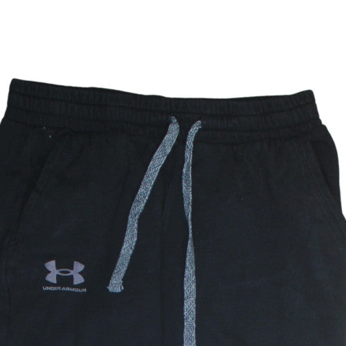 Under Armour Men's Black Fleece Jogger Sweatpants M Relaxed Fit