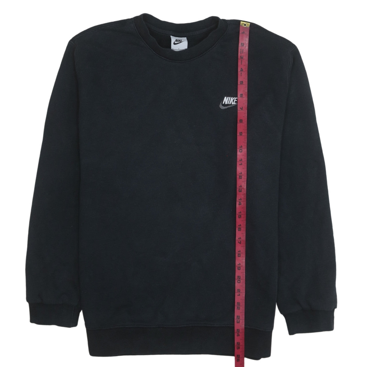 Nike Women's Black Small Pullover Crew Neck Sweatshirt