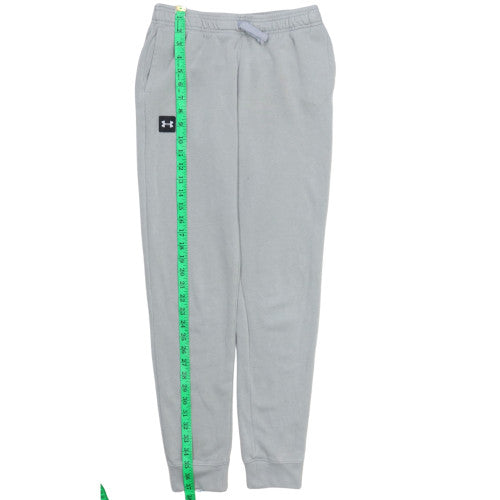 Under Armour Boys Grey Jogger Sweatpants 13 Years Fleece Activewear