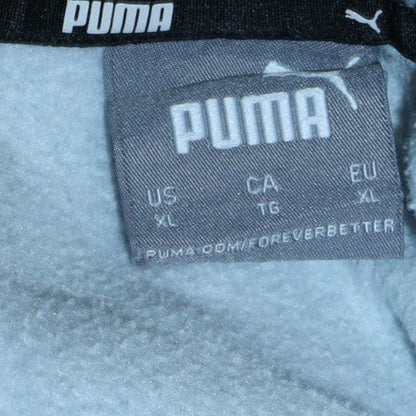 Additional view of Puma Men's Grey XL Crew Neck Fleece Pullover Sweatshirt