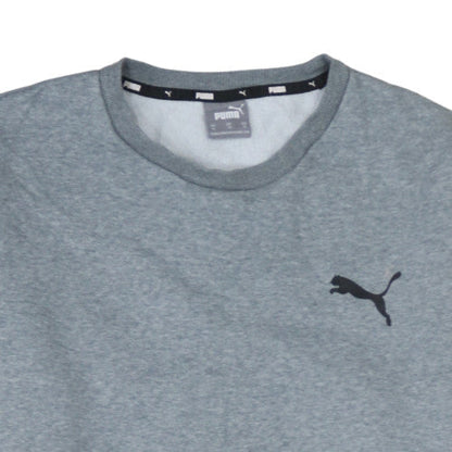 Additional view of Puma Men's Grey XL Crew Neck Fleece Pullover Sweatshirt