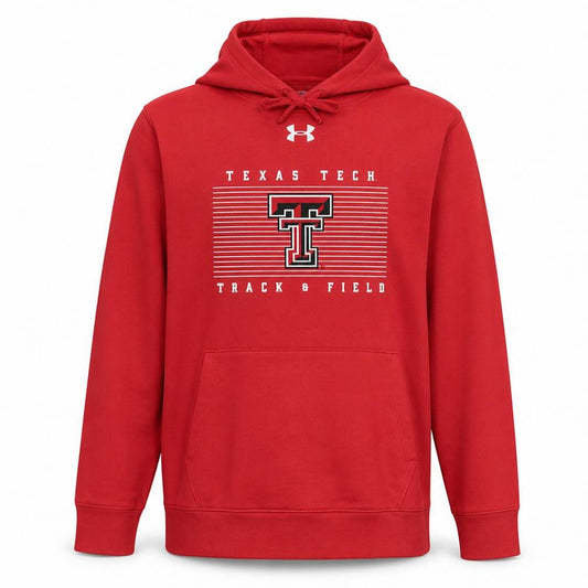 Under Armour Men’s Red Texas Tech Pullover Hoodie Size M