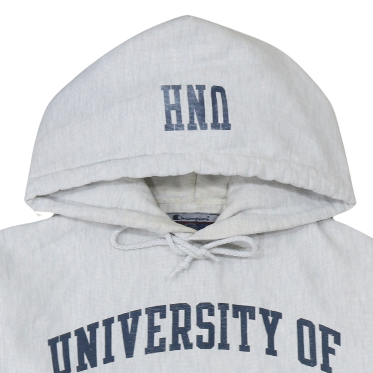 Champion Womens Grey University of New Hampshire Pullover Hoodie Size S
